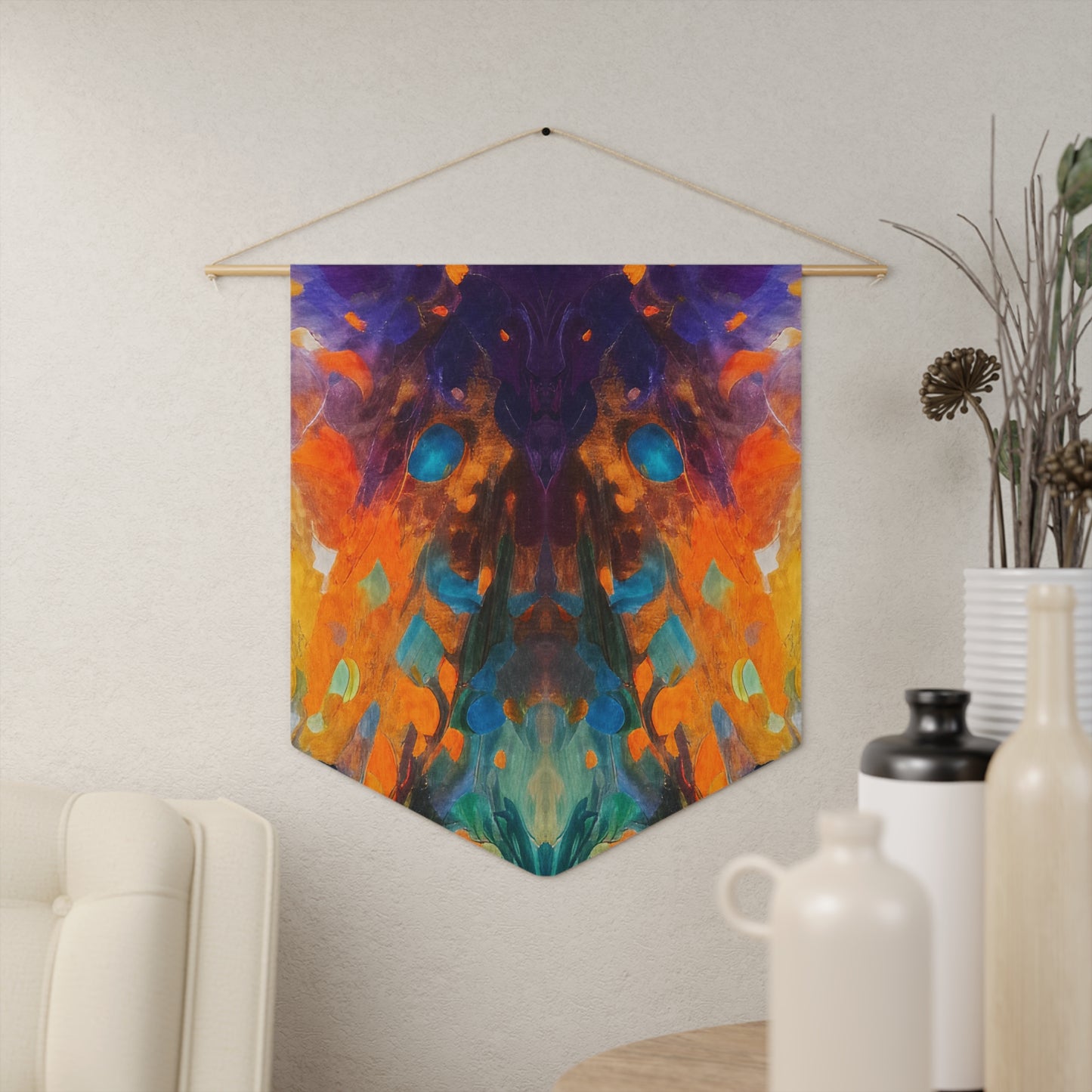 Dog Star Rises Wood + Twine Tapestry