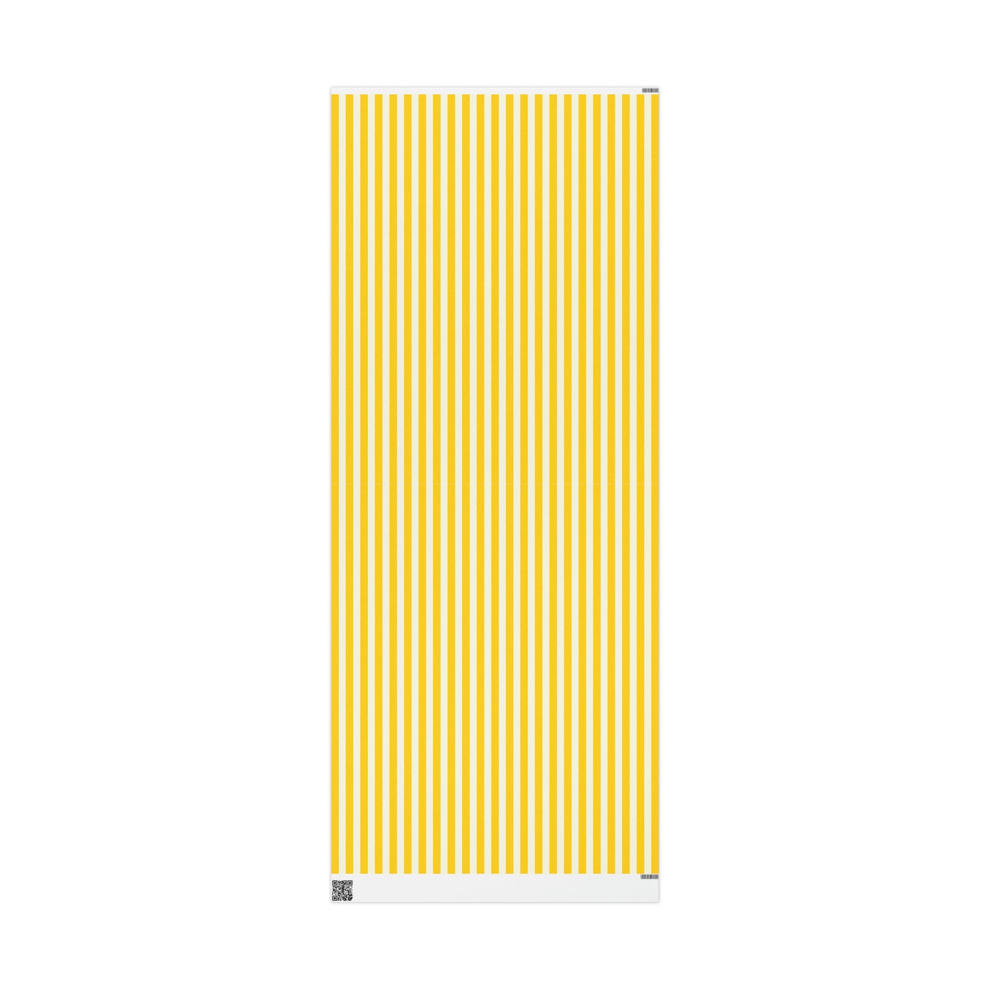 Lemony Yellow Stripes Wrapping Paper Roll (3 sizes)