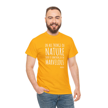 Marvelous Nature Adult 100% Cotton T-Shirt