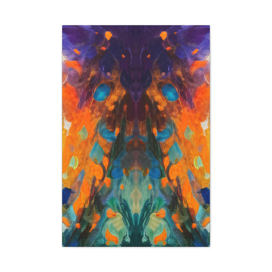 Dog Star Rises Canvas Print | Abstract Art