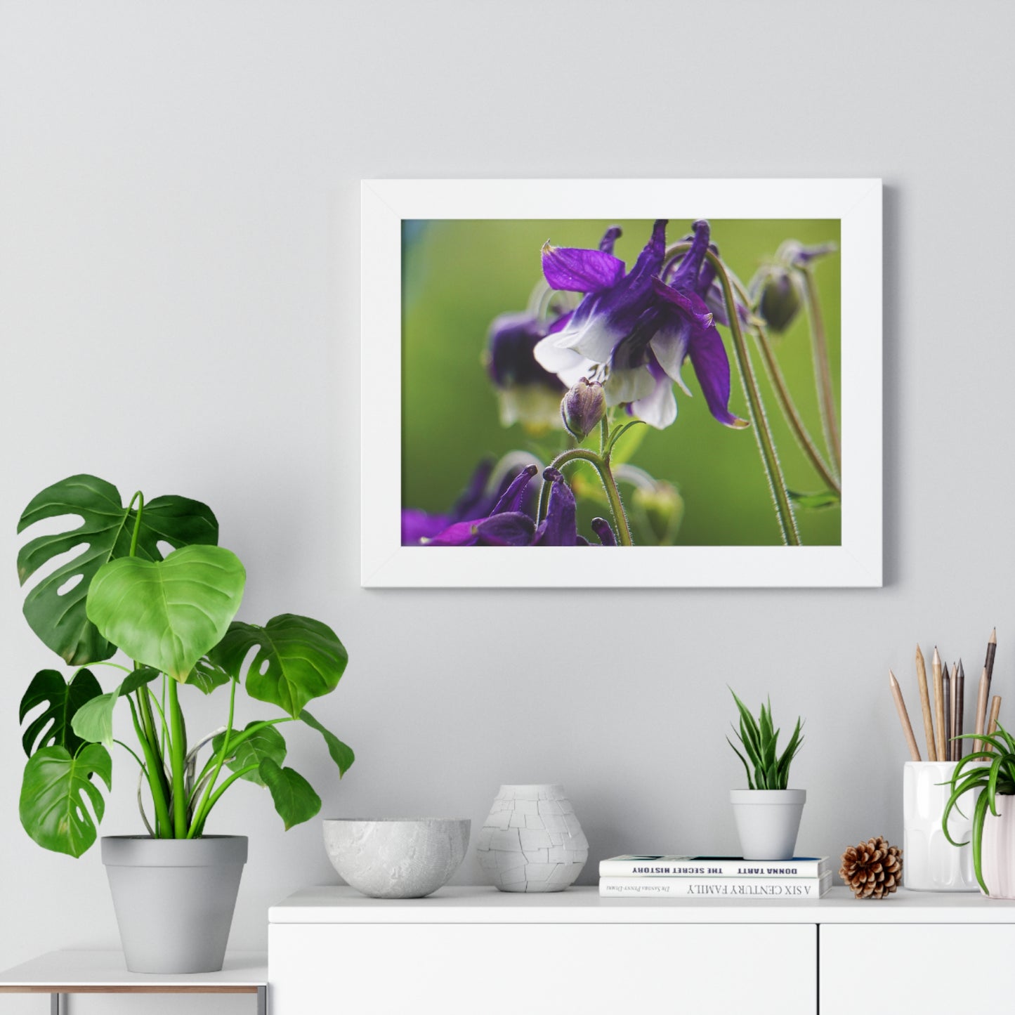 Spring Blooms Framed Matte Print