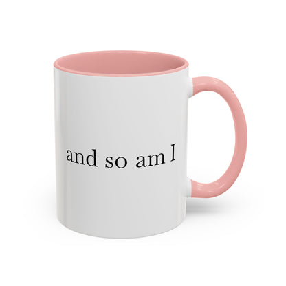 Spicy Karma Colorful Handle Ceramic Mug (11, 15oz)