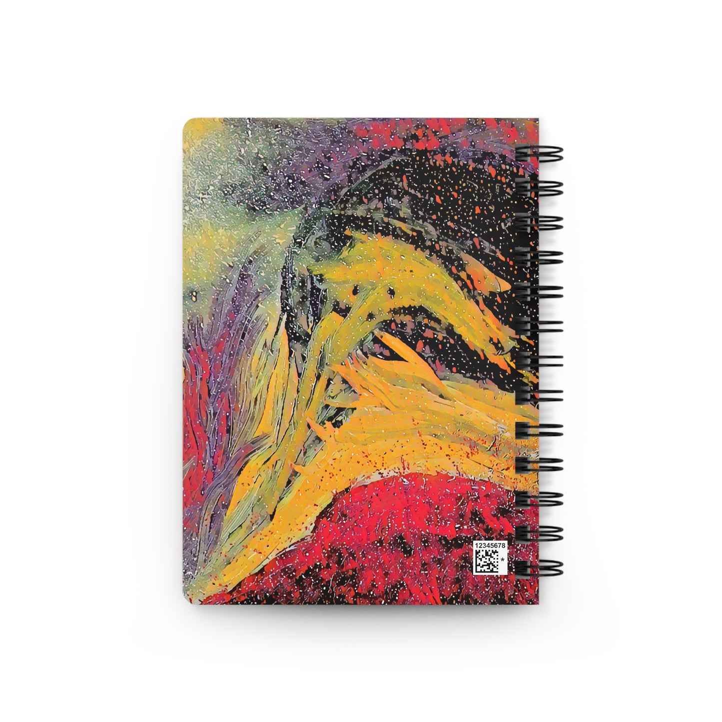 An Ocean of Color Spiral-Bound Lined Notebook