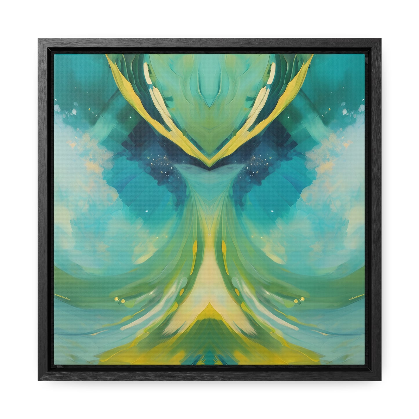 Oceanids Framed Canvas Print