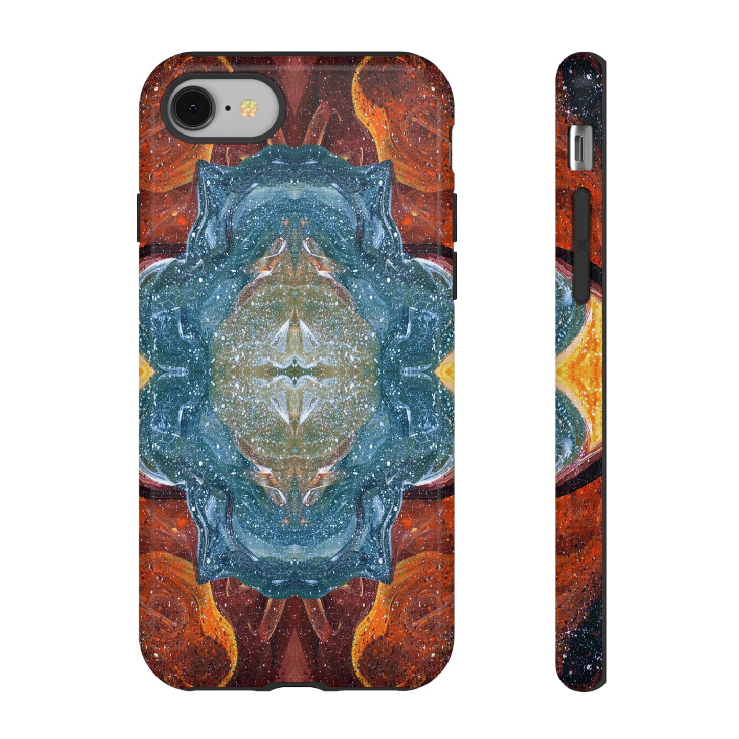 Cosmic Cell Division Tough Phone Case for iPhone, Samsung, Pixel