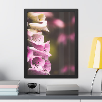 Foxglove Flowers Framed Fine Art Photograph