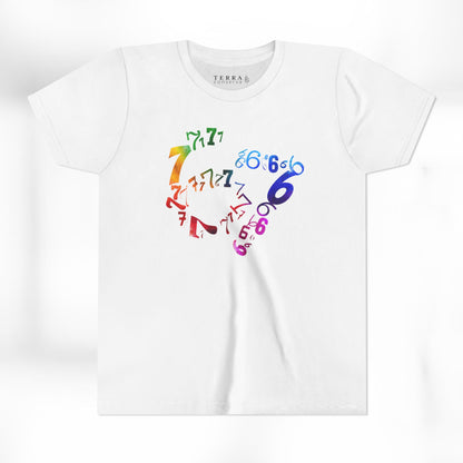 6-7 Meme Illusion Short Sleeve Kids' T-Shirt (multicolors)