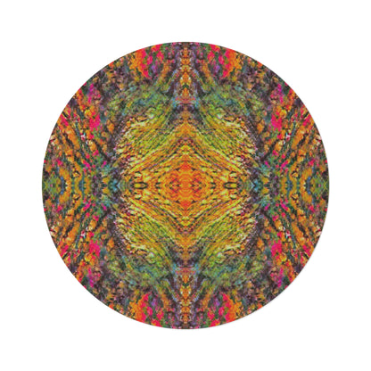 Brazen Symmetry Round Rug