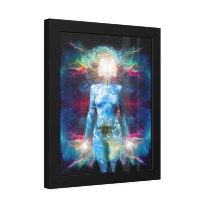 21st Century Gaia Framed Print | Surreal Art