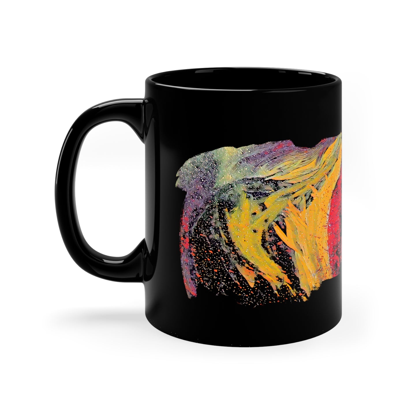 An Ocean of Color 11oz Black Mug