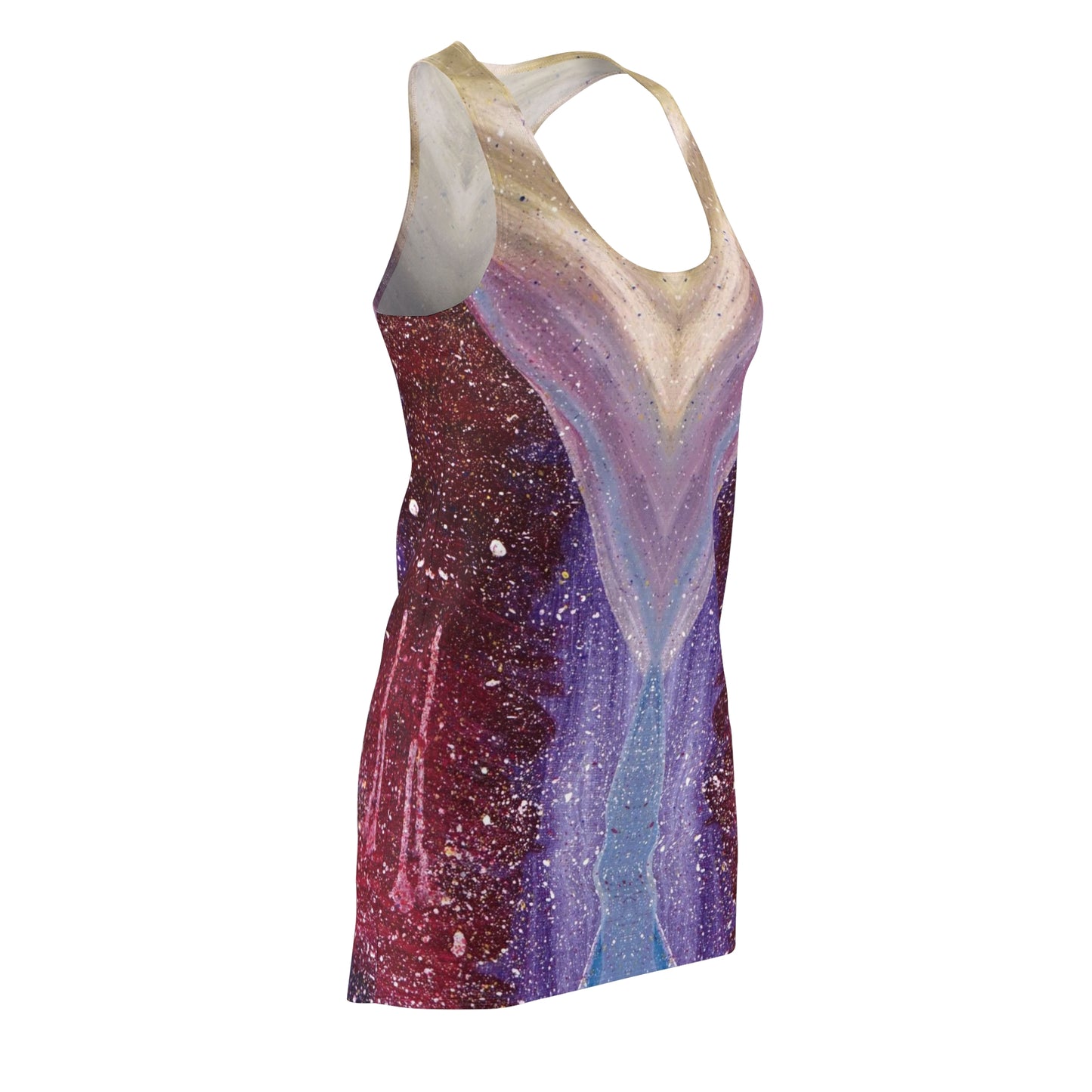 Plato's Cave Painting Slinky Women's Racerback Dress