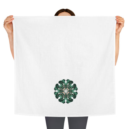 Fractals of Nature Large Cotton Dish Towel