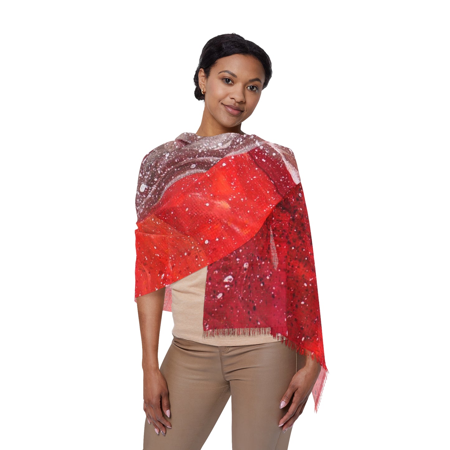 Waves of Creation Fashion Scarf Wrap