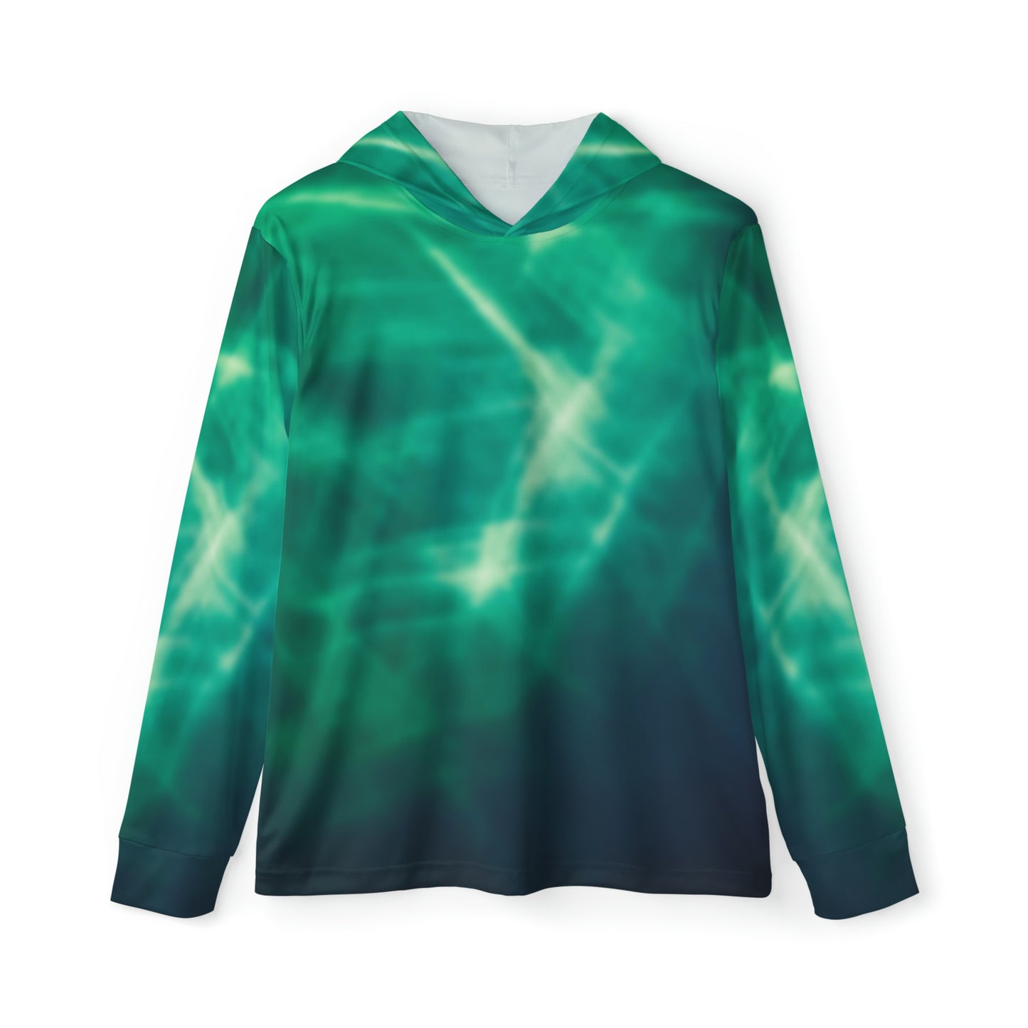 Electric Green Light Men's Performance Hoodie