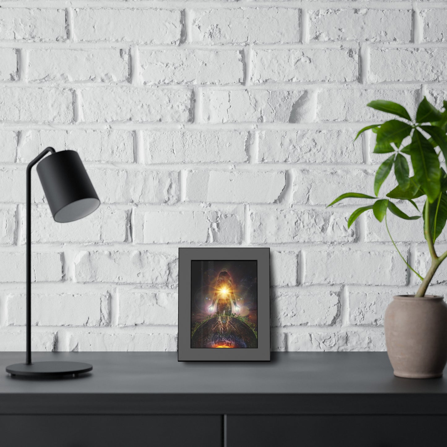 Persephone's Divinity Framed Print | Surreal Art