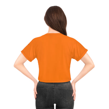 Hunter Safety Orange Women's Cropped Tee