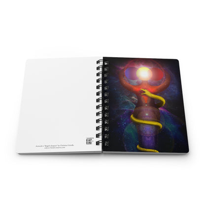 Brigid's Serpent Spiral-Bound Lined Notebook