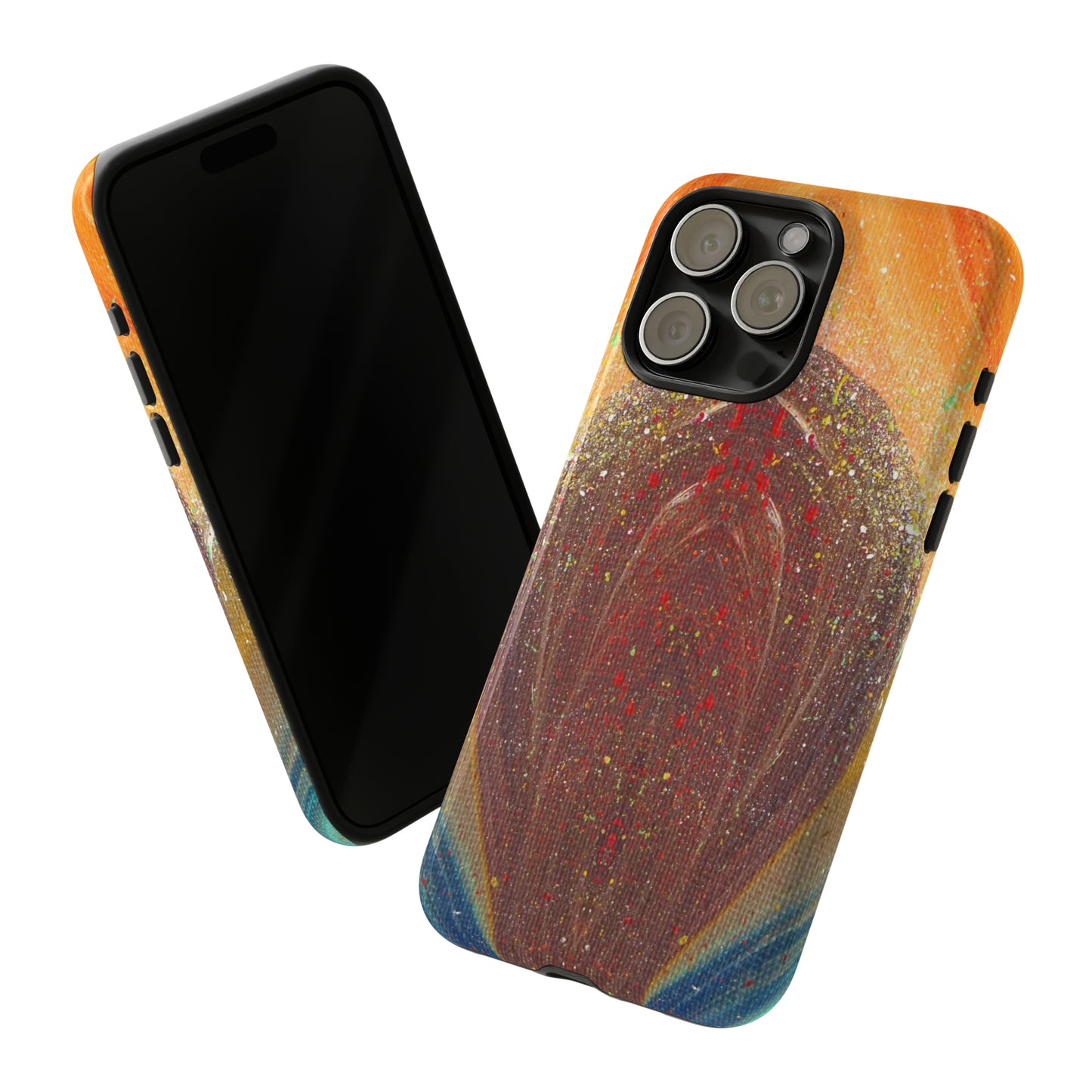 Flow of Magnetism Tough Phone Case for iPhone, Samsung, Pixel