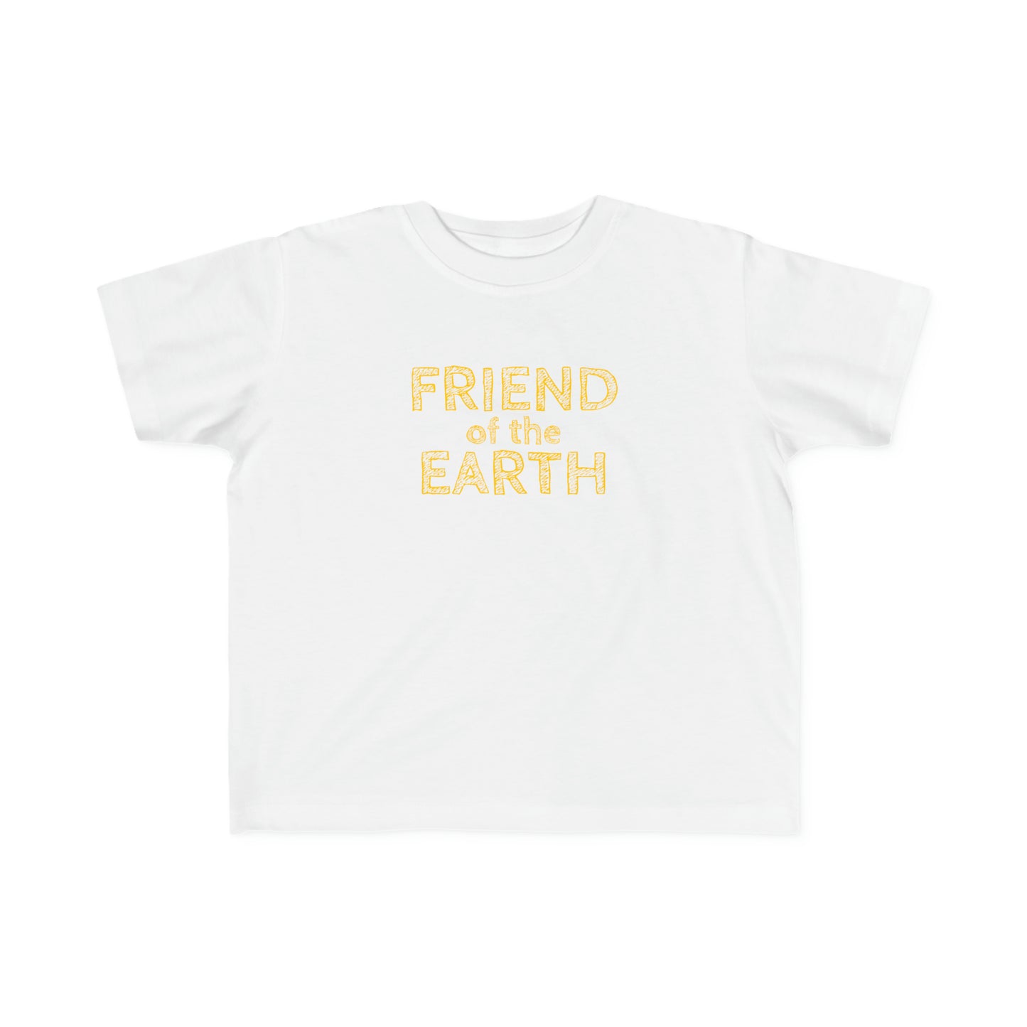 Friend of the Earth Toddler T-Shirt 2T-6T (multicolors)