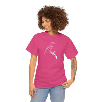 Hummingbird Adult 100% Cotton T-Shirt (Multicolors)