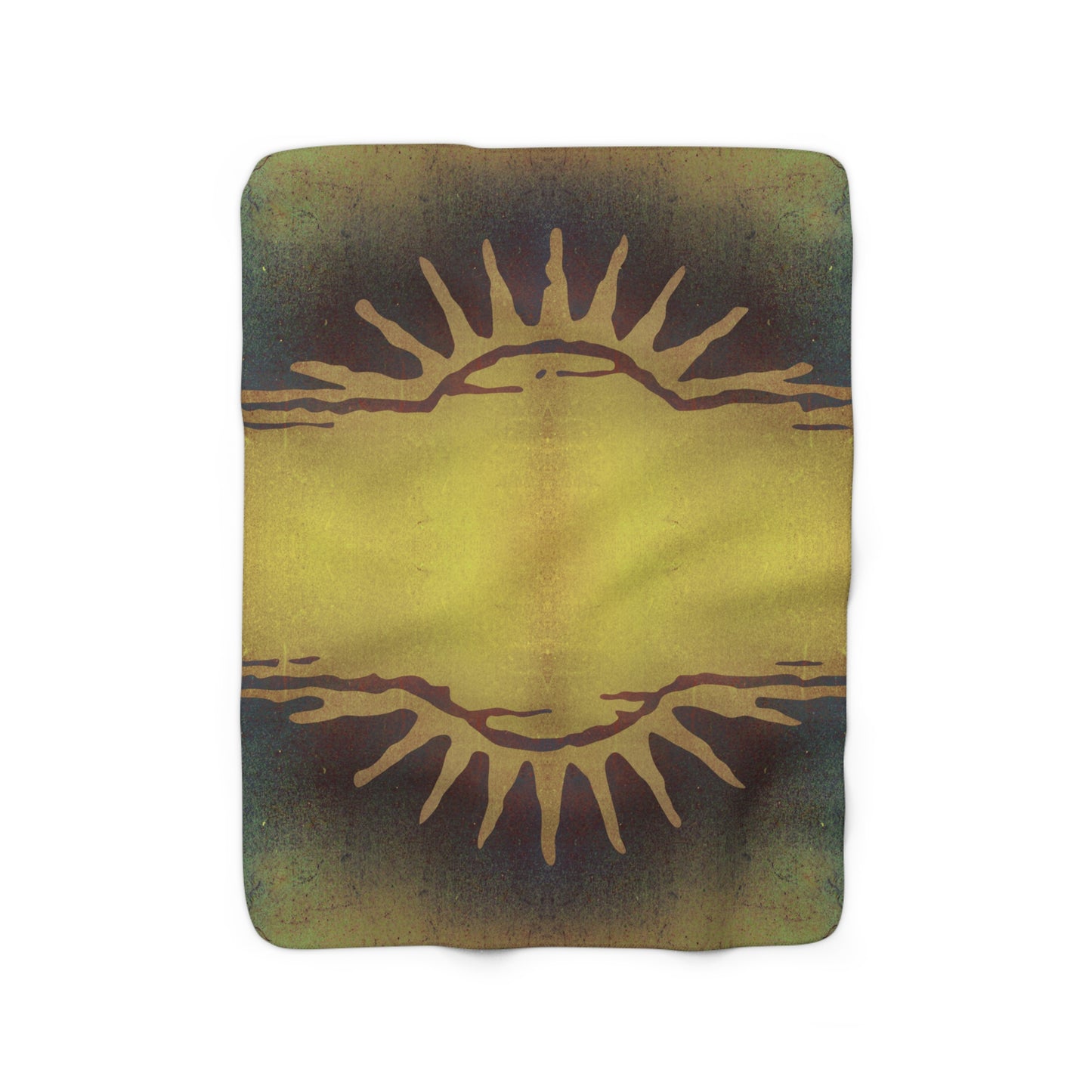 Sun Vibes Sherpa Fleece Blanket