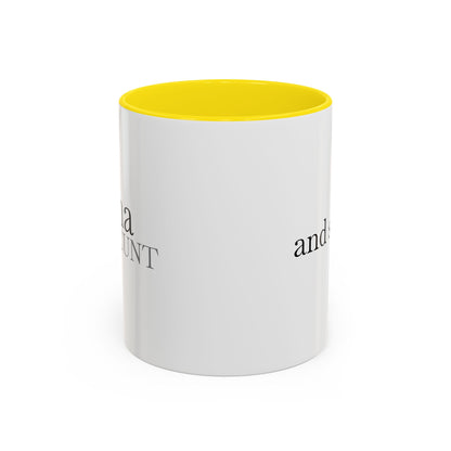 Spicy Karma Colorful Handle Ceramic Mug (11, 15oz)