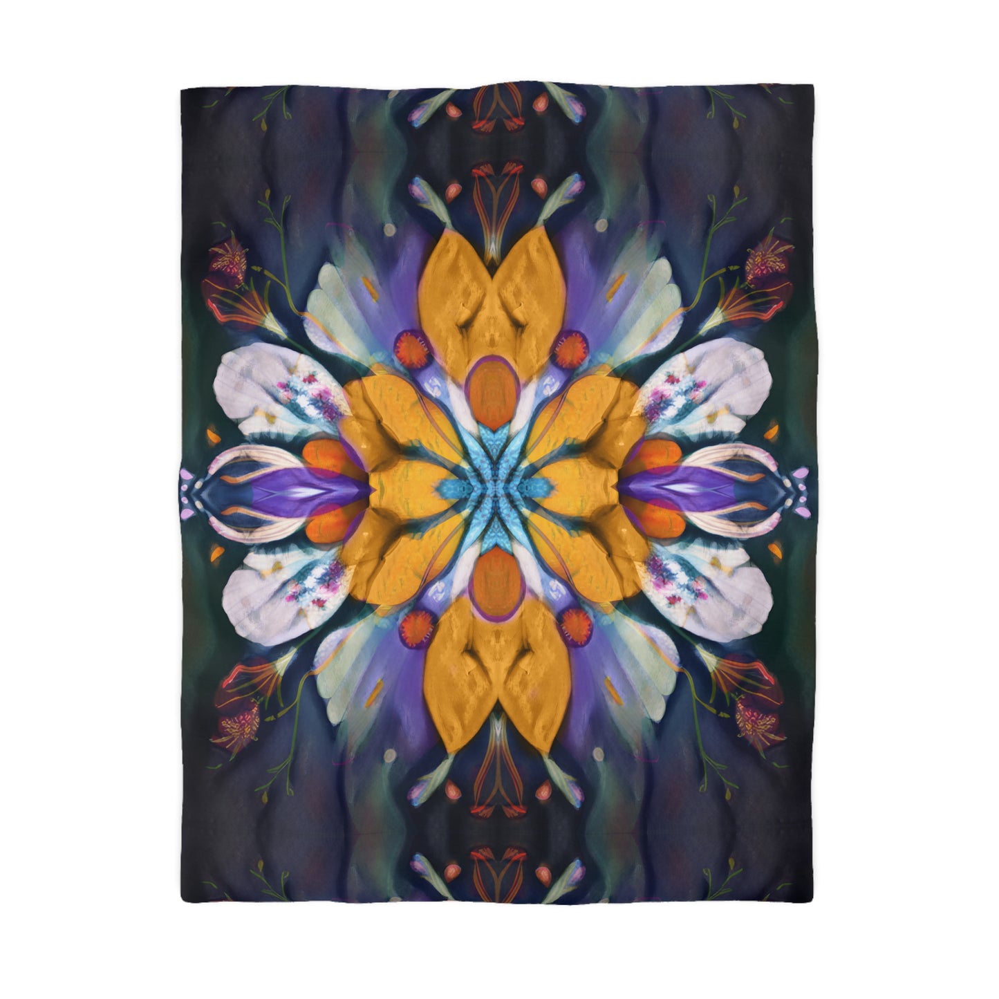 Flower Alchemy Woven Duvet Cover