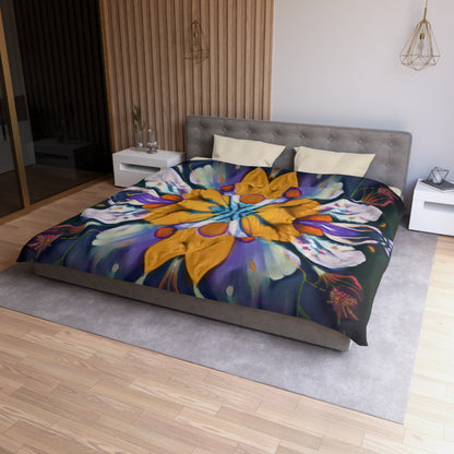 Flower Alchemy Woven Duvet Cover