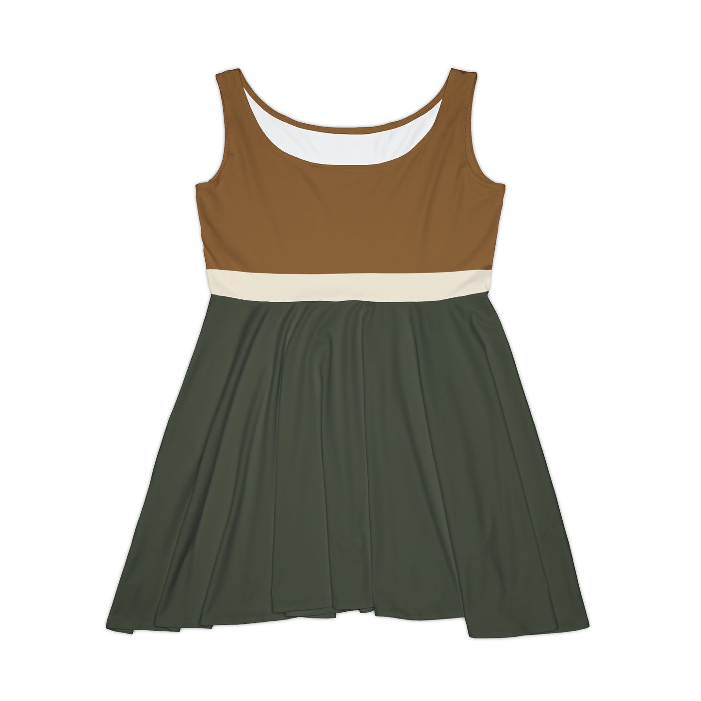 Forest Neutrals Women's Skater Dress