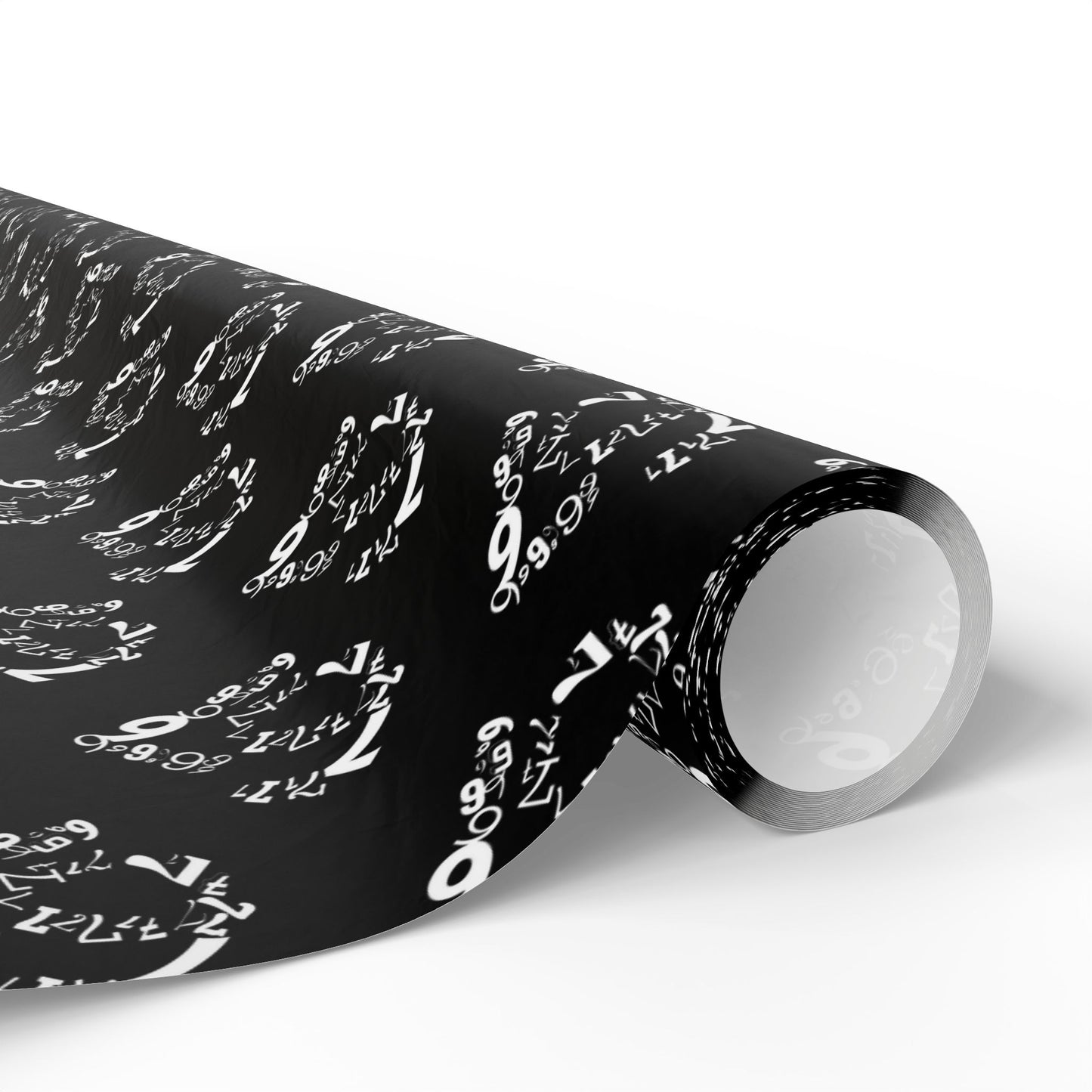 6-7 Meme Illusion Black + White Wrapping Paper Roll (3 sizes)