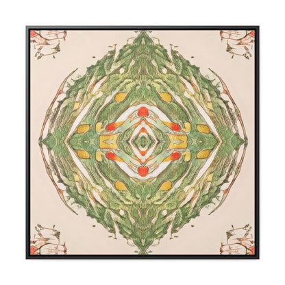 Earth Spirits Framed Canvas Print