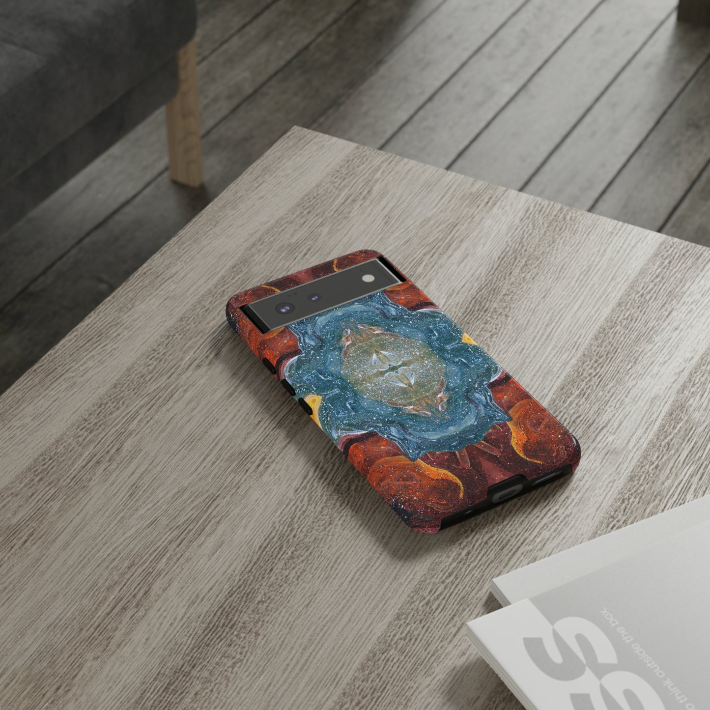 Cosmic Cell Division Tough Phone Case for iPhone, Samsung, Pixel