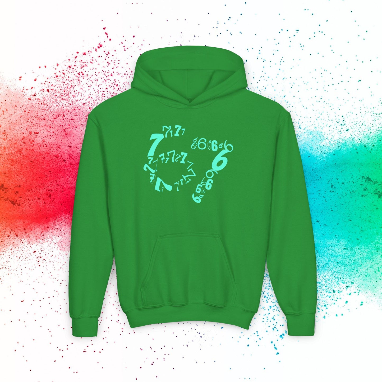 6-7 Meme Illusion Kids' Hoodie