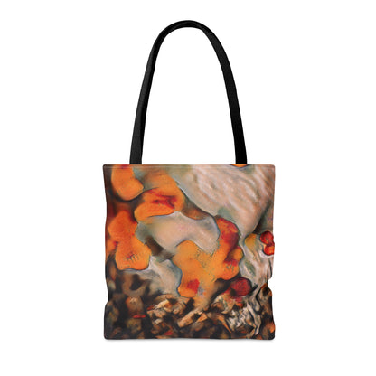 Burnt Umber Rocks Art Tote Bag