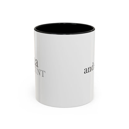Spicy Karma Colorful Handle Ceramic Mug (11, 15oz)