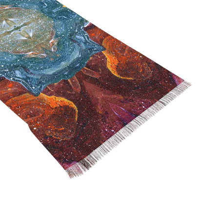 Cosmic Cell Division Fashion Scarf Wrap