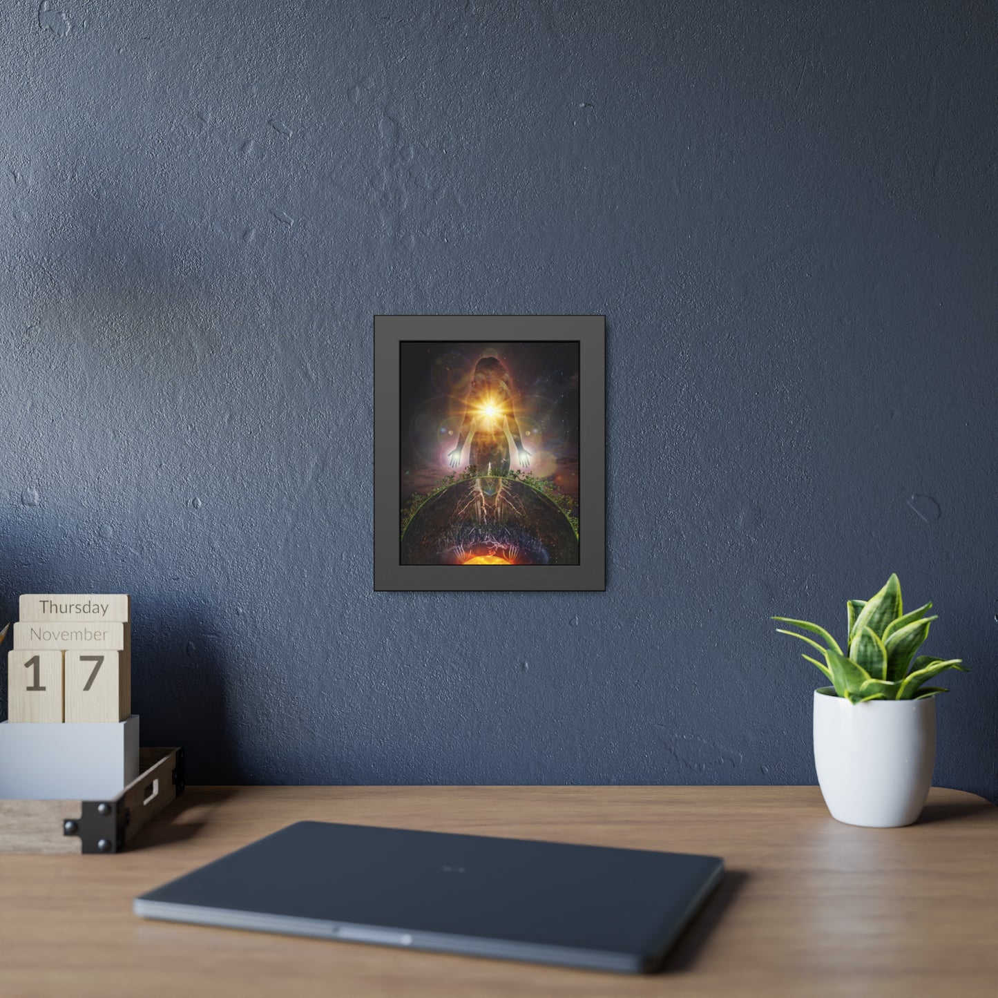 Persephone's Divinity Framed Print | Surreal Art