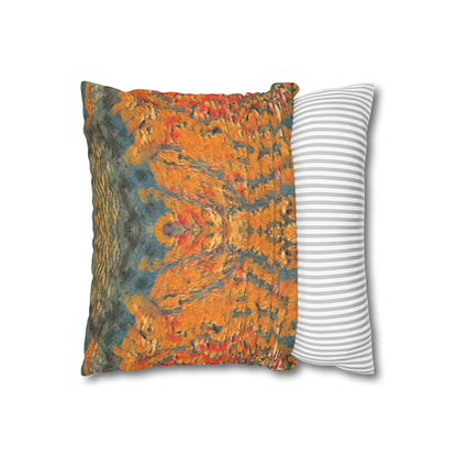 Parallel Sunsets Faux Suede Throw Pillow Case (multi sizes)