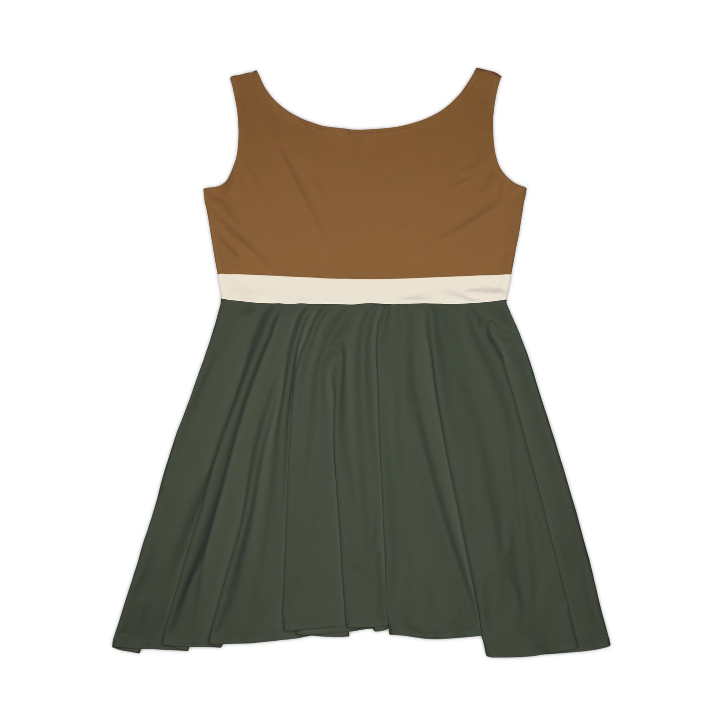 Forest Neutrals Women's Skater Dress