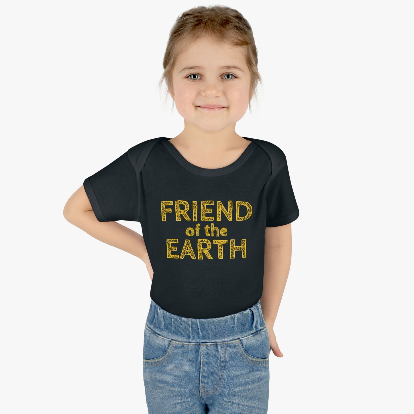 Friend of the Earth Baby Onesie 6M-18M (multicolors)