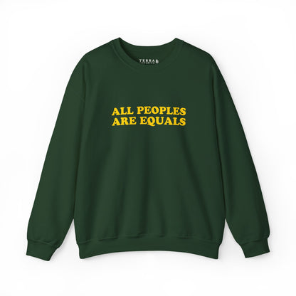 All Peoples Are Equals Adult Sweatshirt (multicolors)