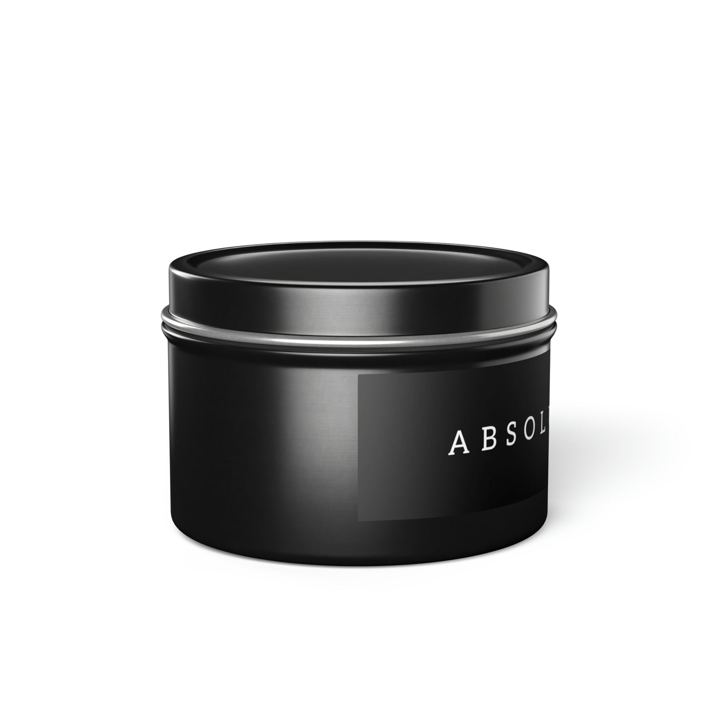 Absolutely Not Candle in Minimalist Black Steel Tin (2 sizes)