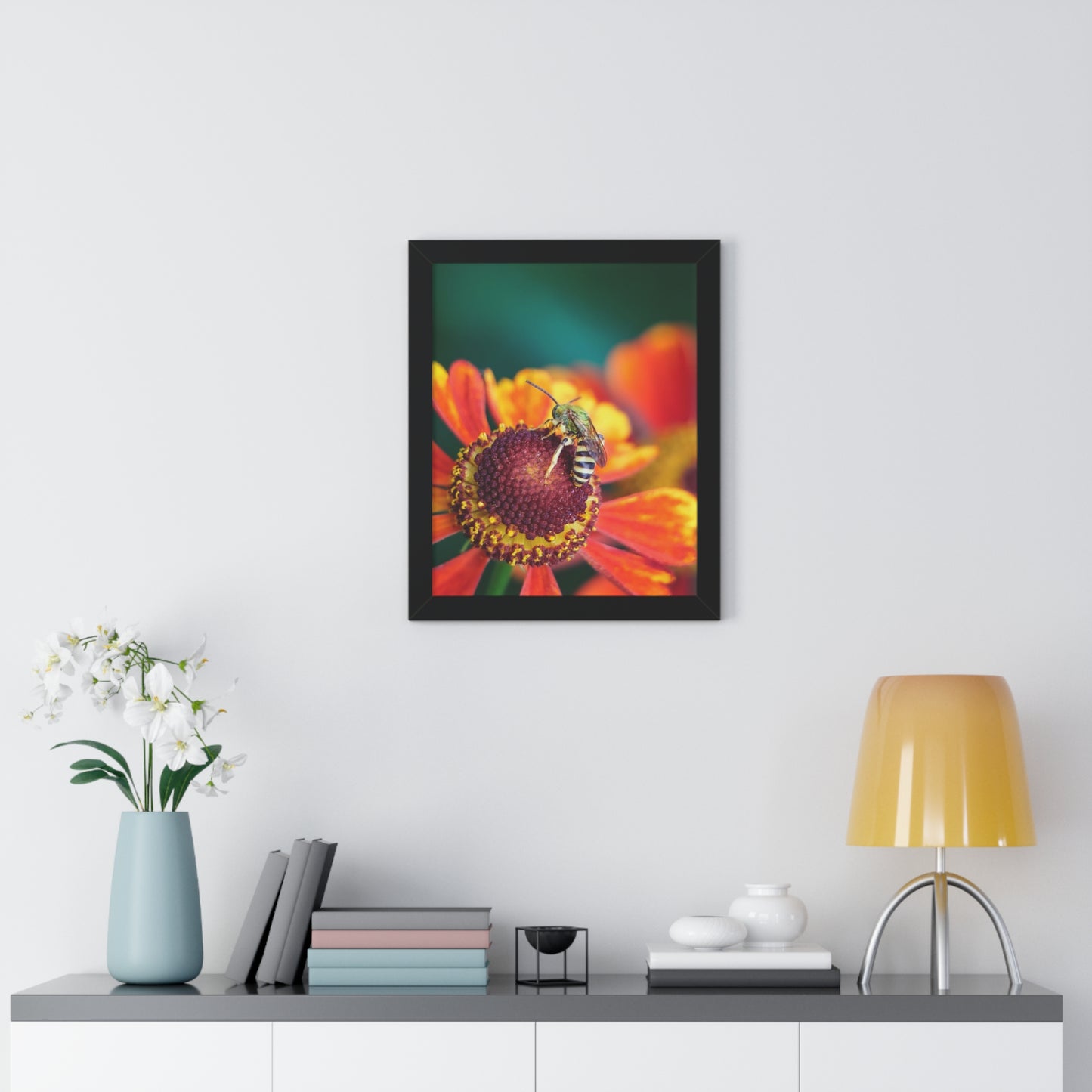 Fashionable Sweat Bee Framed Matte Print