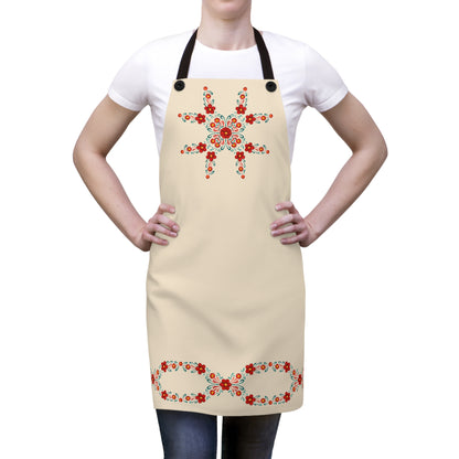 Painted Summer Flowers Multi-Use Apron