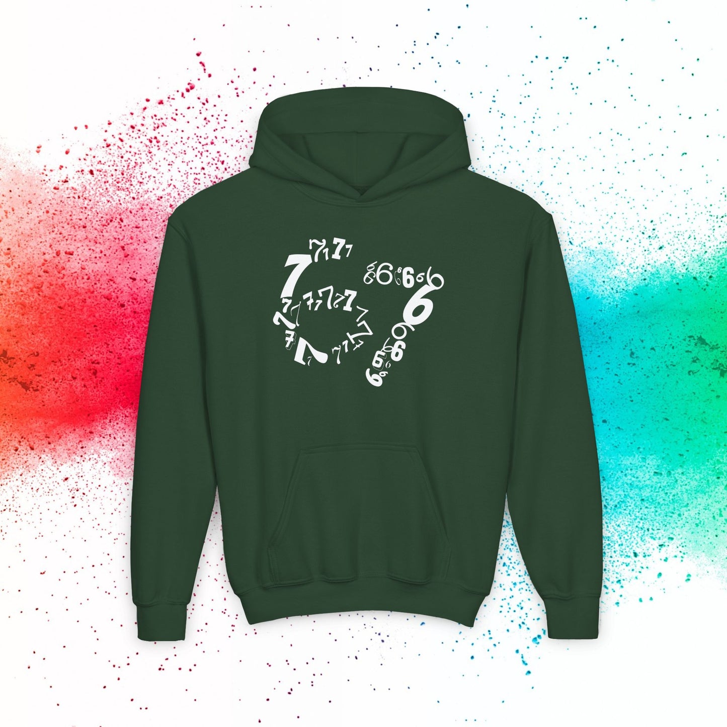6-7 Meme Illusion Kids' Hoodie
