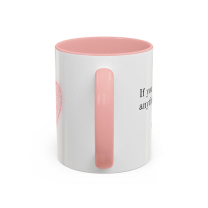 Insufferable STFU Pink Heart Ceramic Mug (11, 15oz)