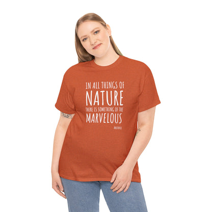 Marvelous Nature Adult 100% Cotton T-Shirt