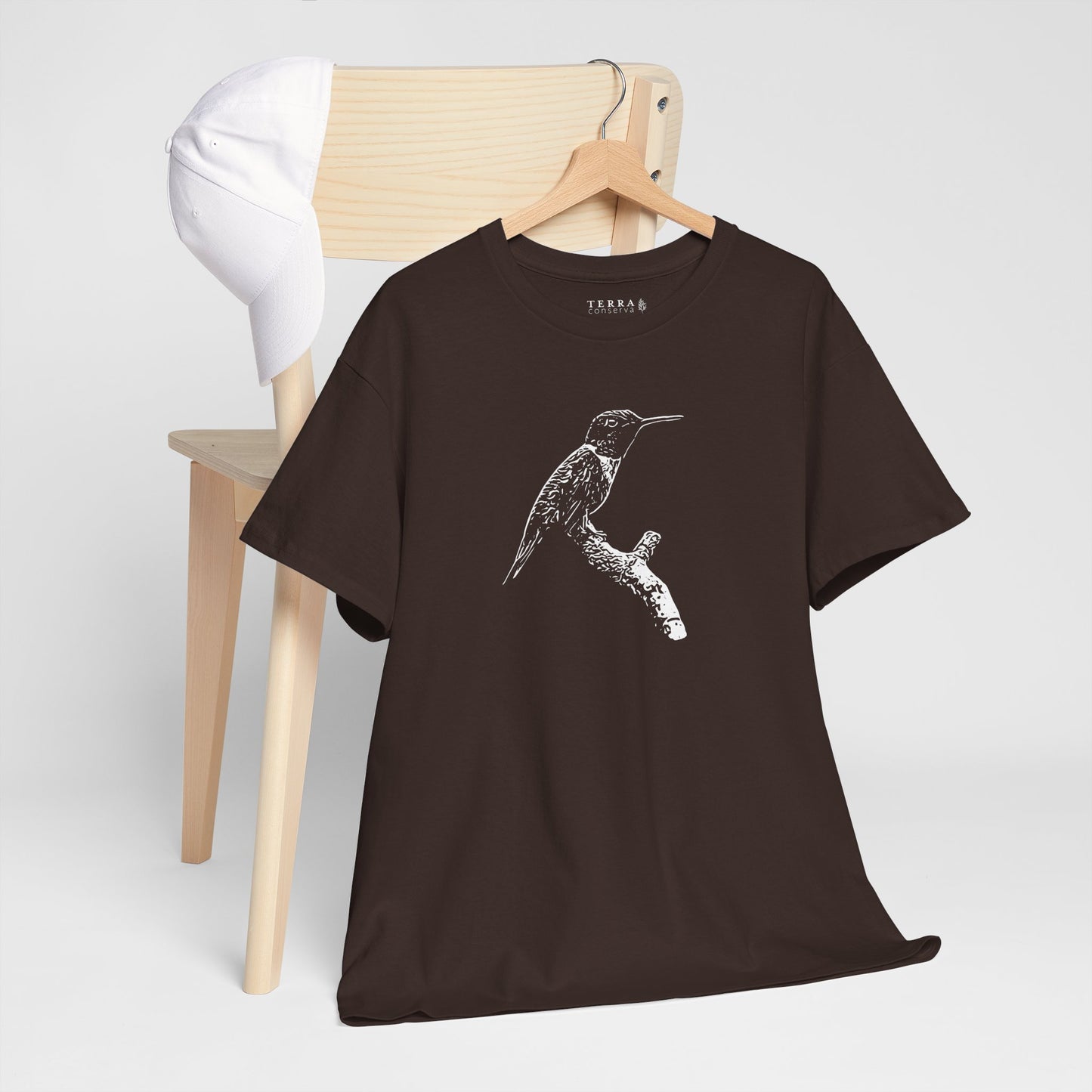 Hummingbird Adult 100% Cotton T-Shirt (Multicolors)