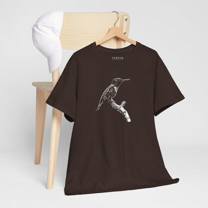 Hummingbird Adult 100% Cotton T-Shirt (Multicolors)
