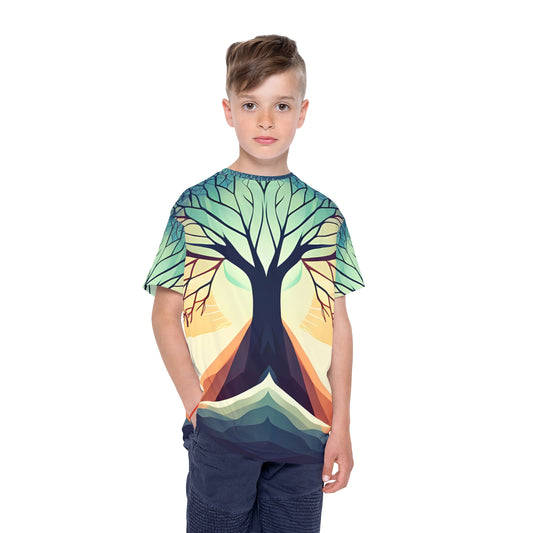 World Tree Kids' Poly Tee